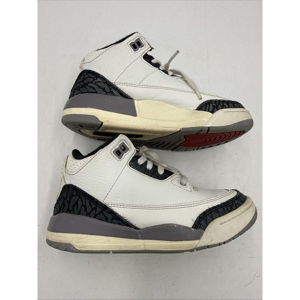 Size 13 (PS) - Jordan 3 Retro Low White Cement Reimagined